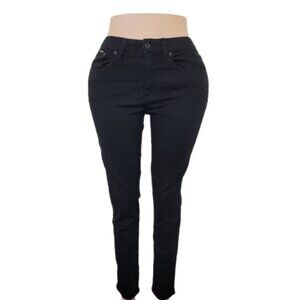Rag & Bone Women's Black Denim Dark Wash Skinny Leg Jeans Size 30